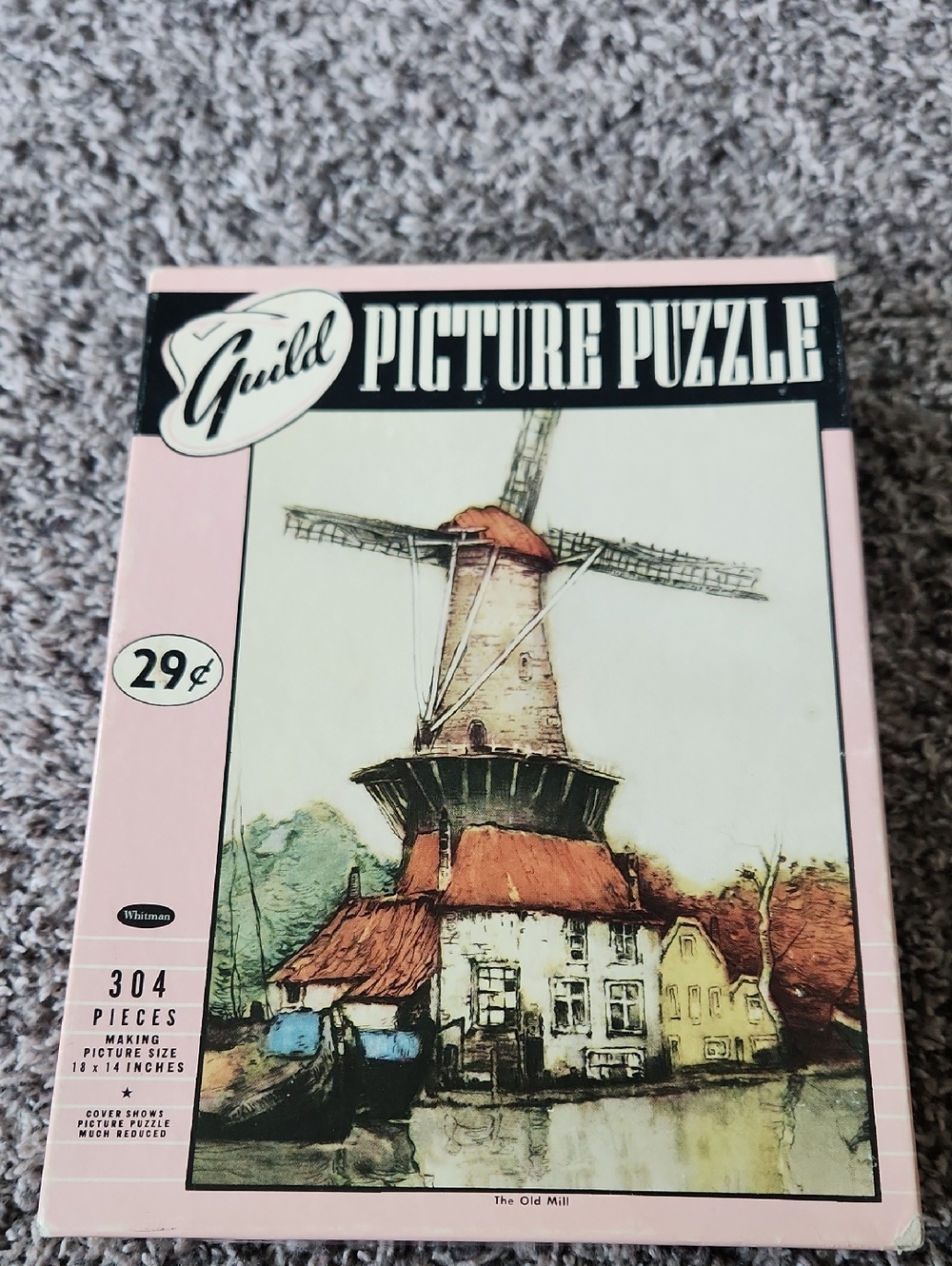 Vintage Guild Puzzle: Whitman The Old Mill